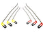 Dentcraft Sharp Tip Brace Tools 6pc Set