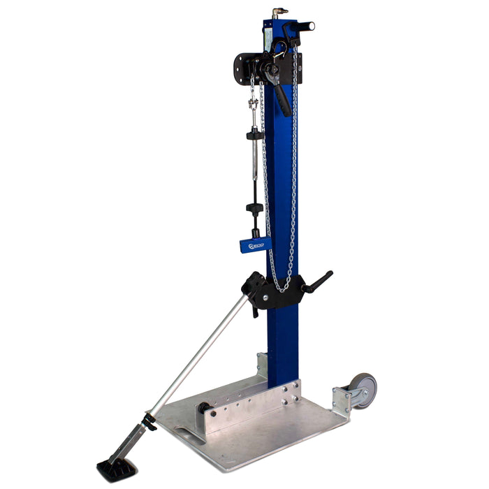 KECO Pull Tower with Aluminum Vacuum Base and KECO Pulling Accessories