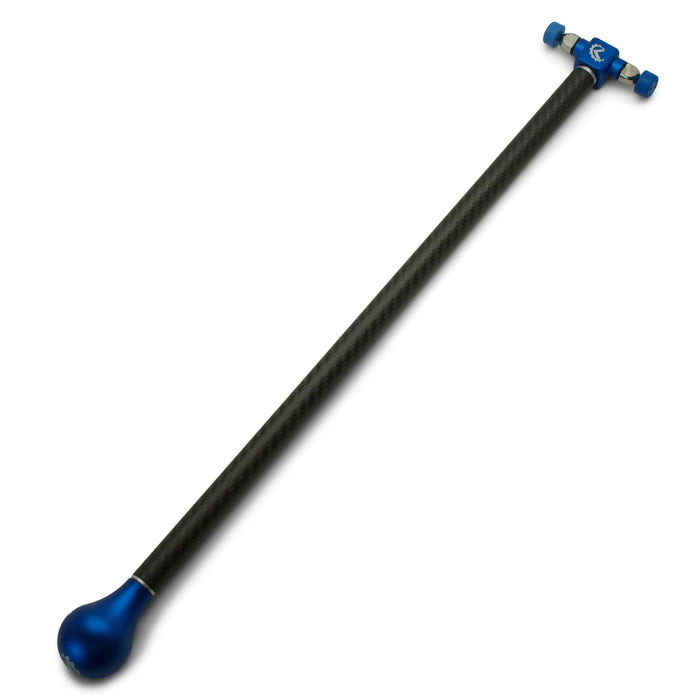 KECO Knockdown Hammer with Striker Holder and Round/Flat Pivot Tips - 16 Inch Carbon Handle