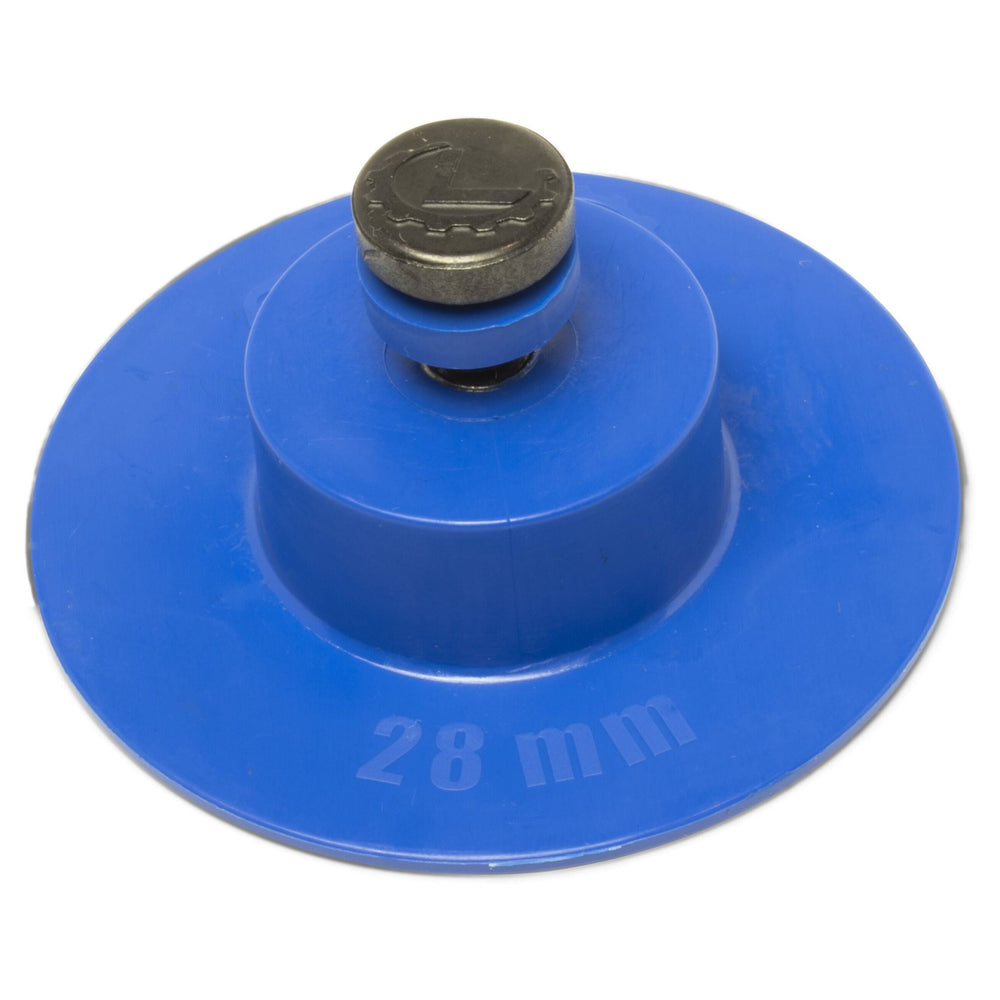 Dead Center® SuperTab® 28 mm / 56 mm Blue Glue Tab