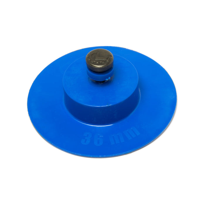 Dead Center® SuperTab® 36 mm / 72 mm Blue Glue Tab