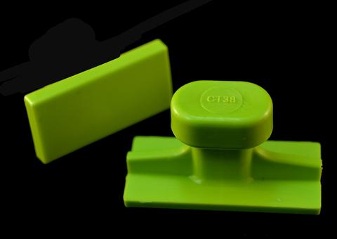 Gang Green 38 mm Smooth Crease Glue Tabs (10 Pack)