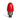 Dentcraft 3/4" Red Hard PVC Interchangeable Bullet Tip