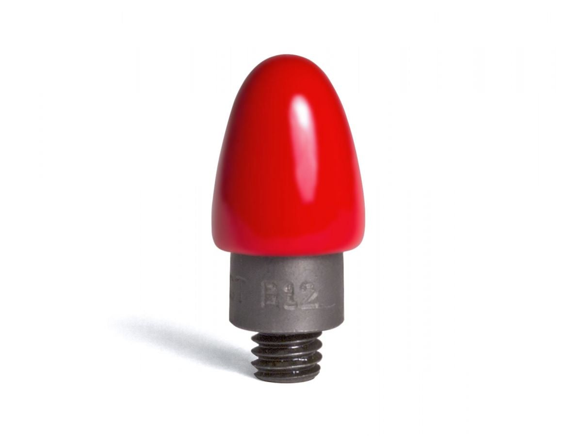 Dentcraft 3/4" Red Hard PVC Interchangeable Bullet Tip