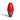 Dentcraft 3/16" Red Hard PVC Interchangeable Bullet Tip