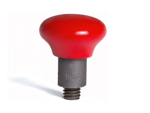 Dentcraft 4" Red Hard PVC Interchangeable Mushroom Tip